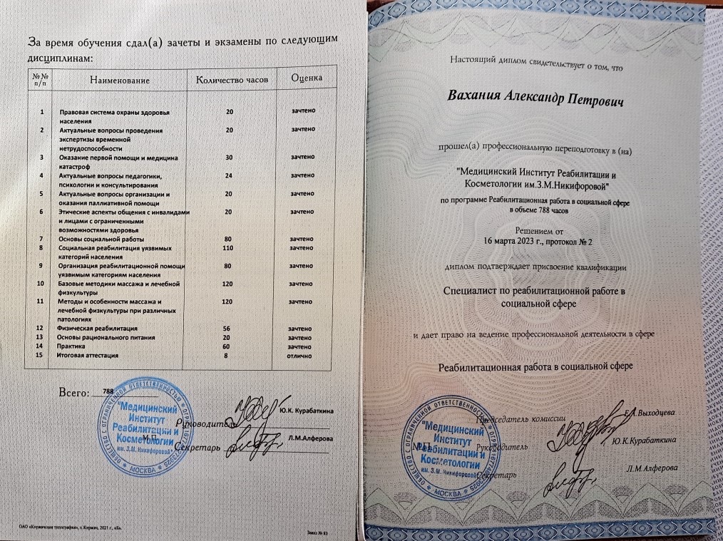 Диплом МИРК 2023